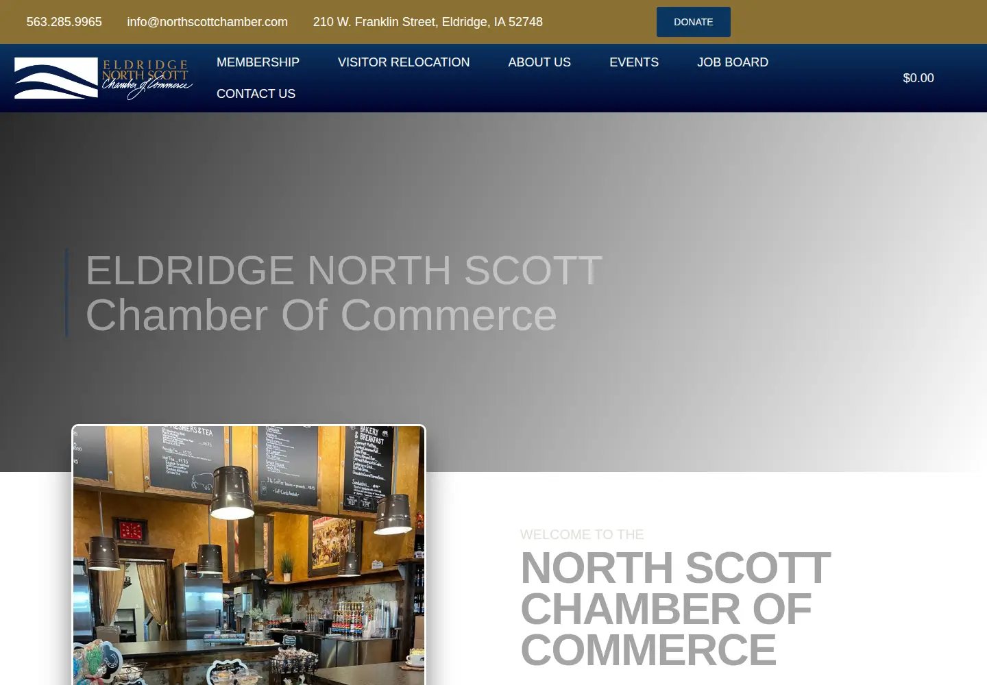 Screenshot of northscottchamber.com
