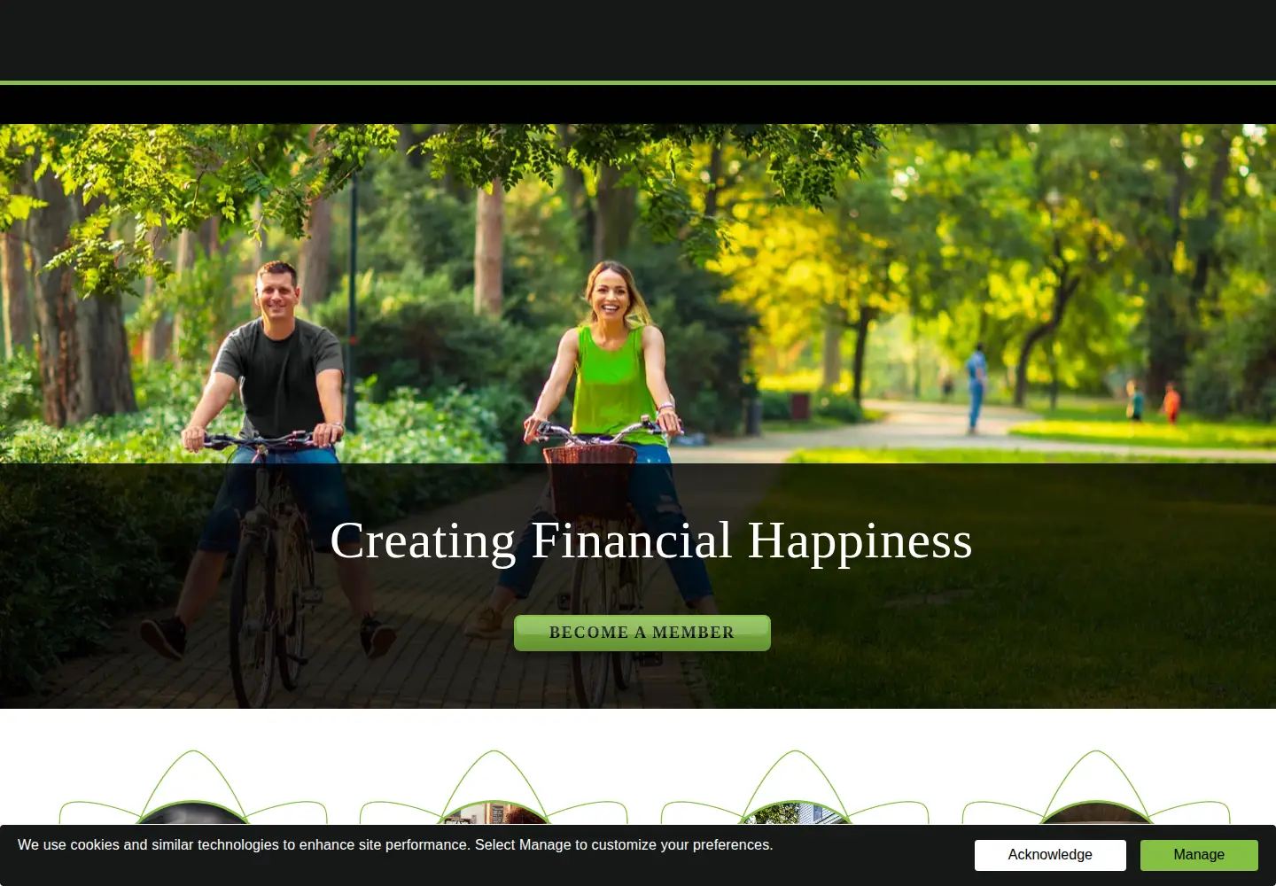Screenshot of wellspringcu.com