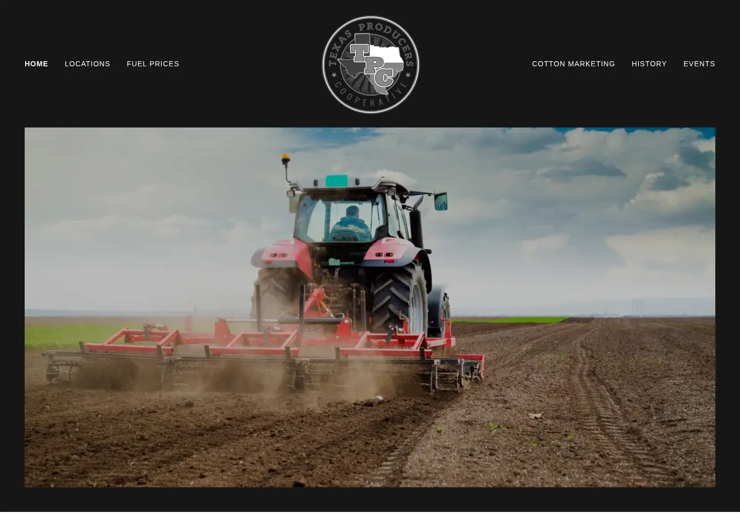 Screenshot of texasproducerscoop.com