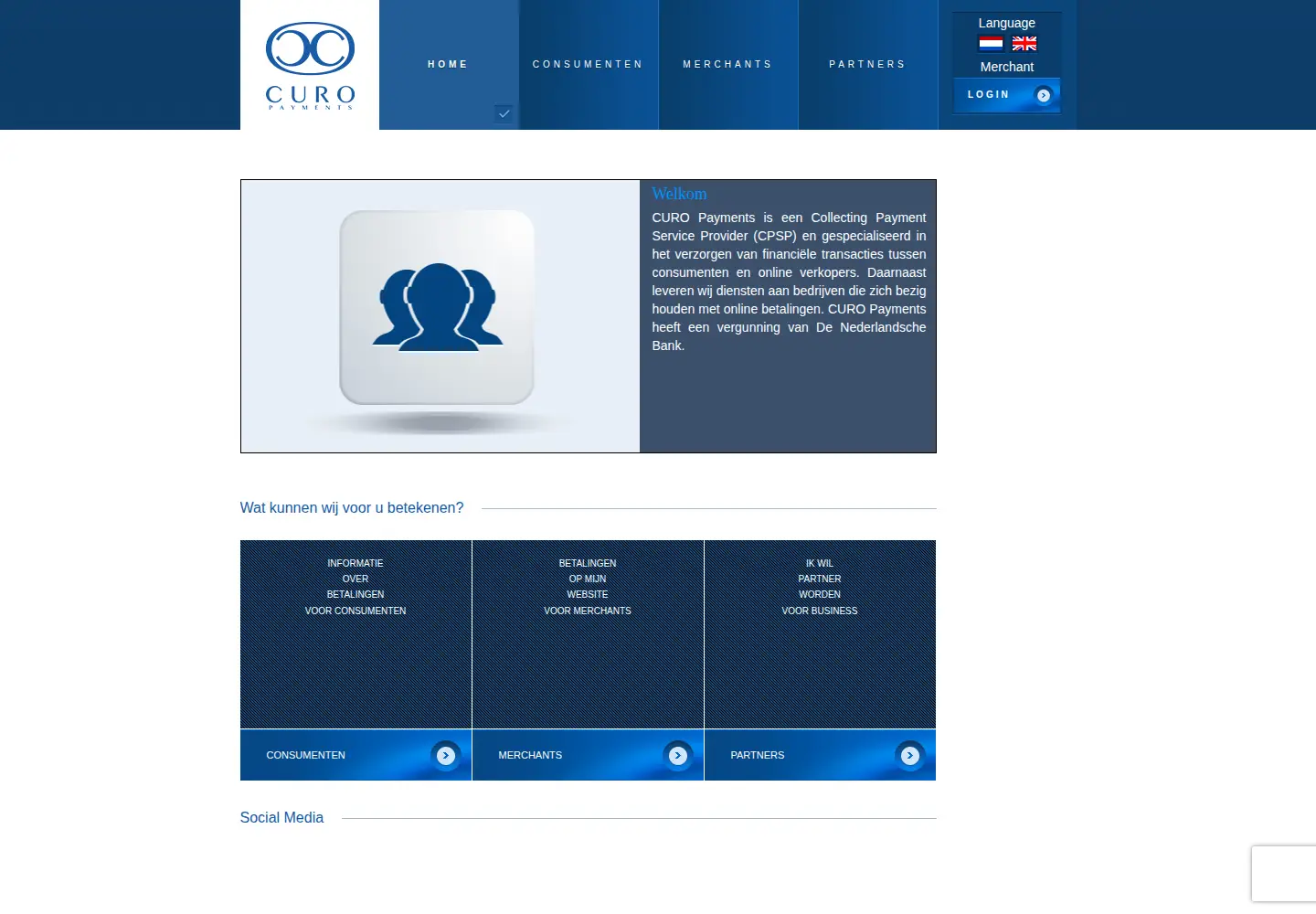 Screenshot of curopayments.com