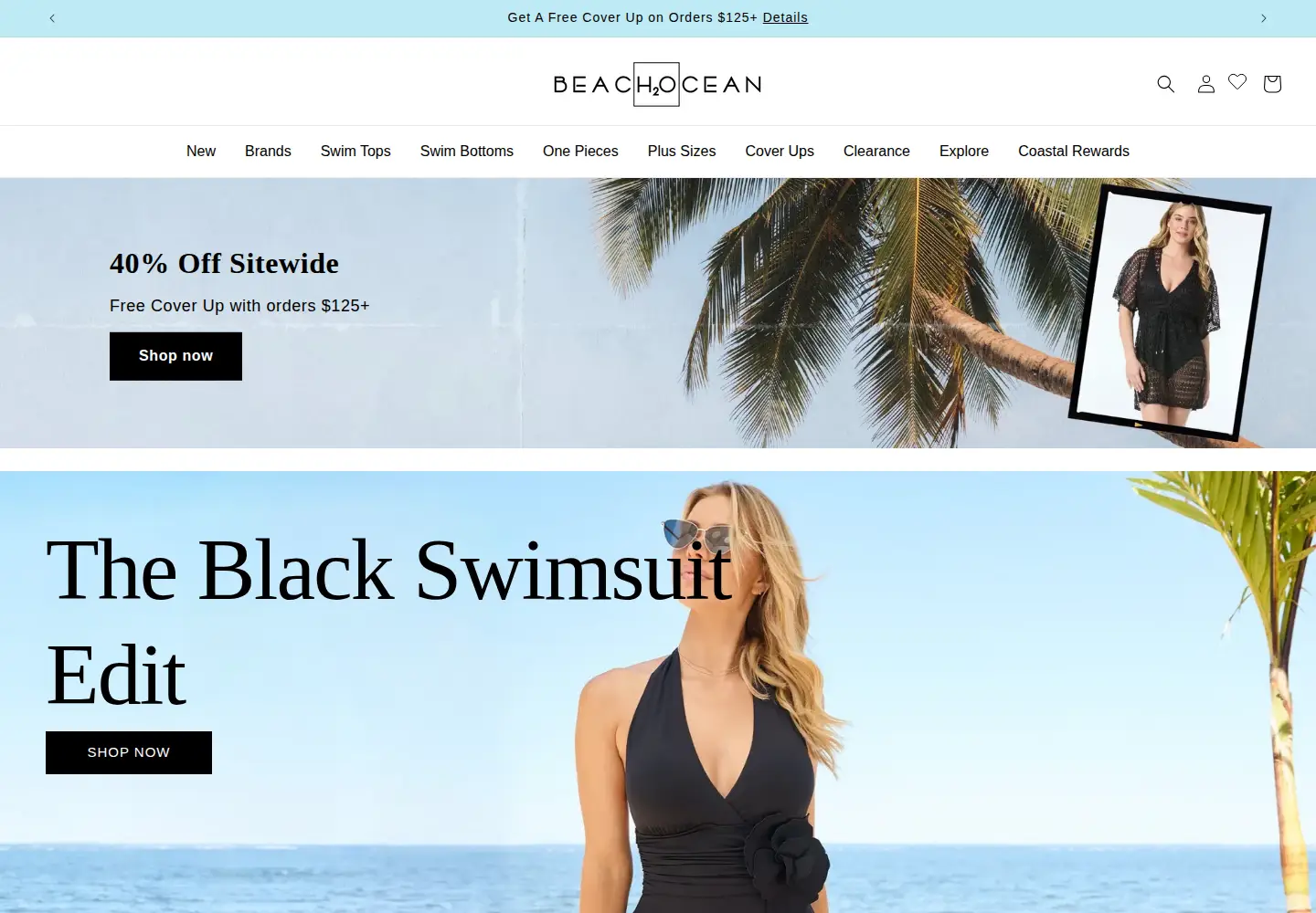 Screenshot of cocoreefswim.com