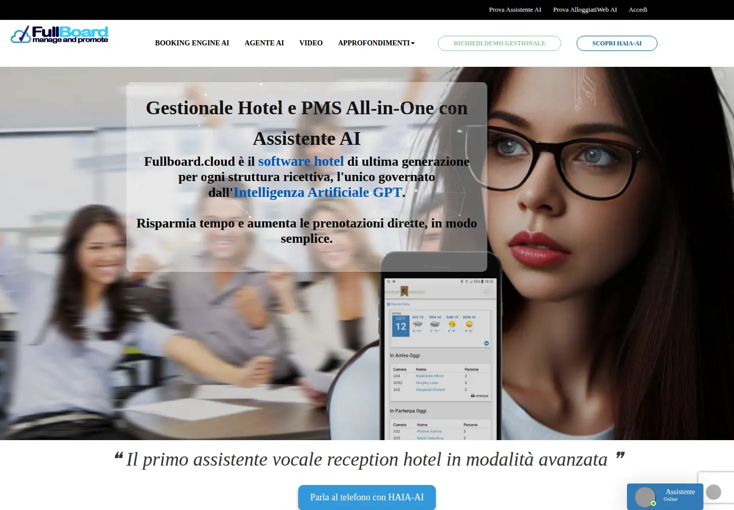Captured homepage of fullboard.cloud in the current scan