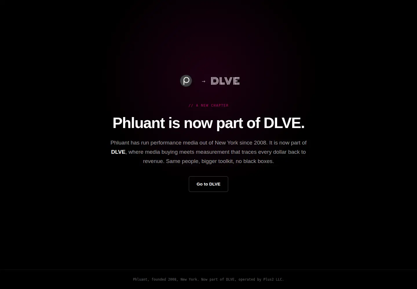 Screenshot of phluant.com