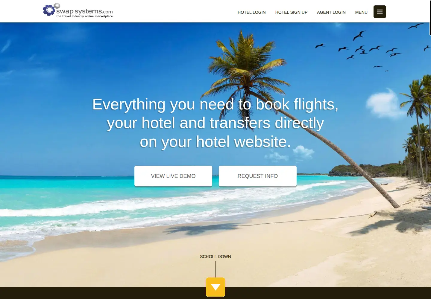 Screenshot of swapsystems.com