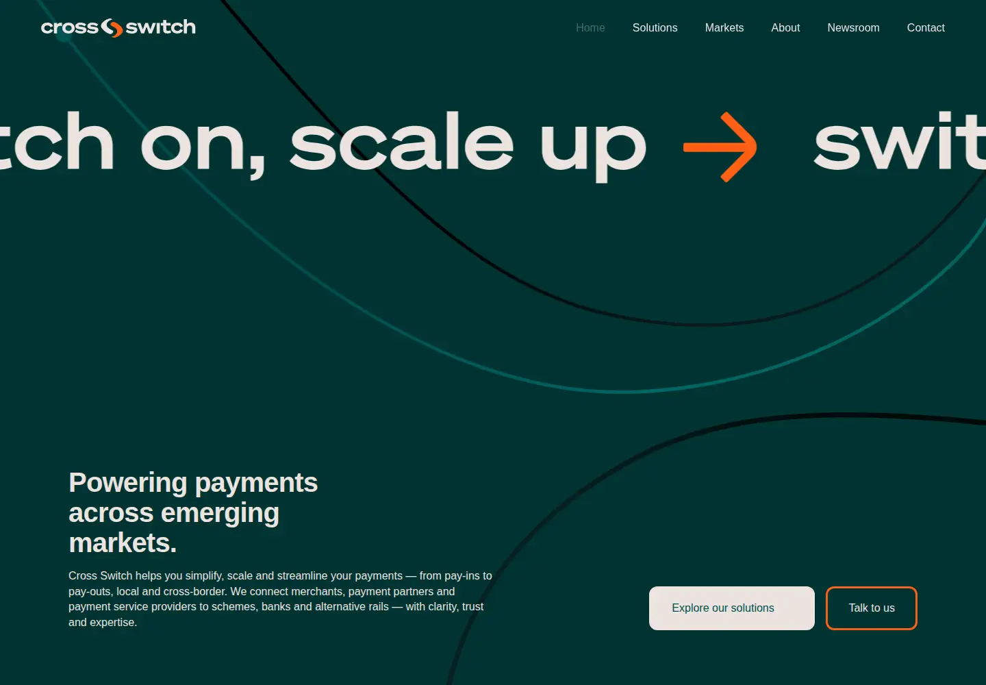 Screenshot of cross-switch.com