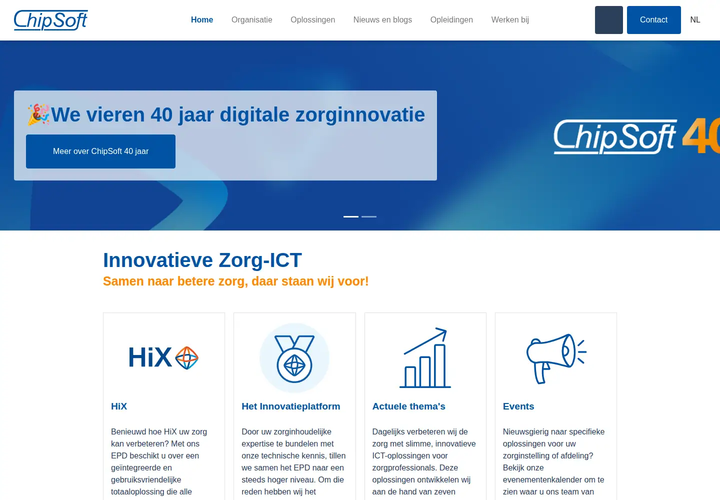 Screenshot of chipsoft.com