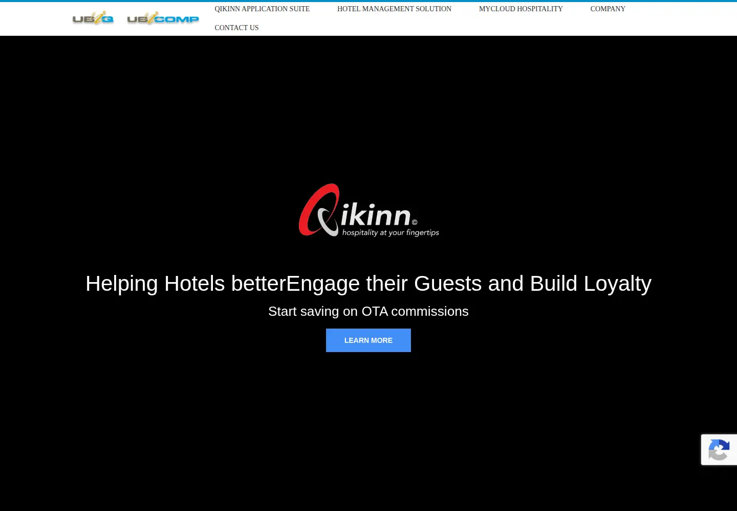 Captured homepage of ubiqglobal.com in the current scan