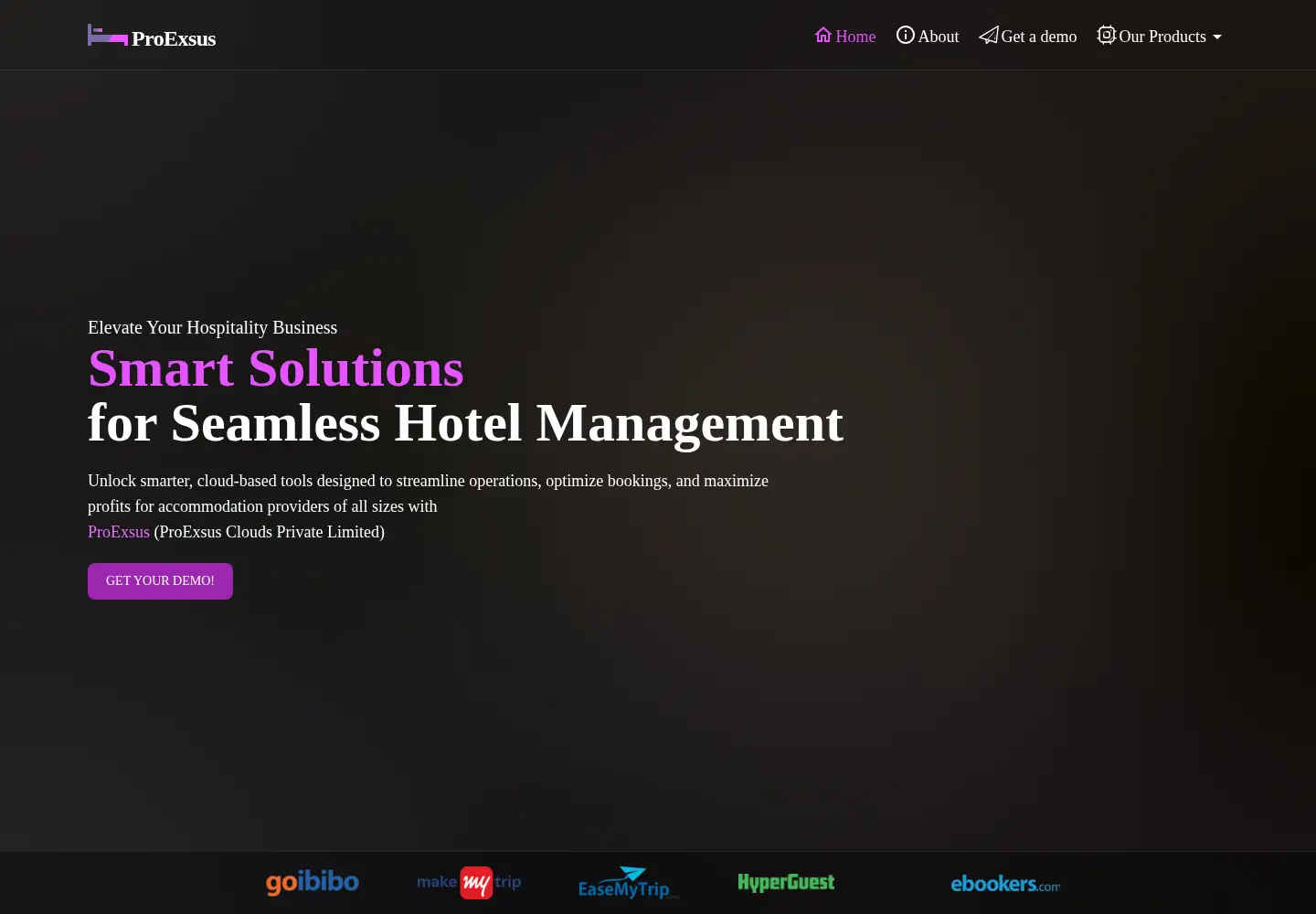 Screenshot of proexsus.com