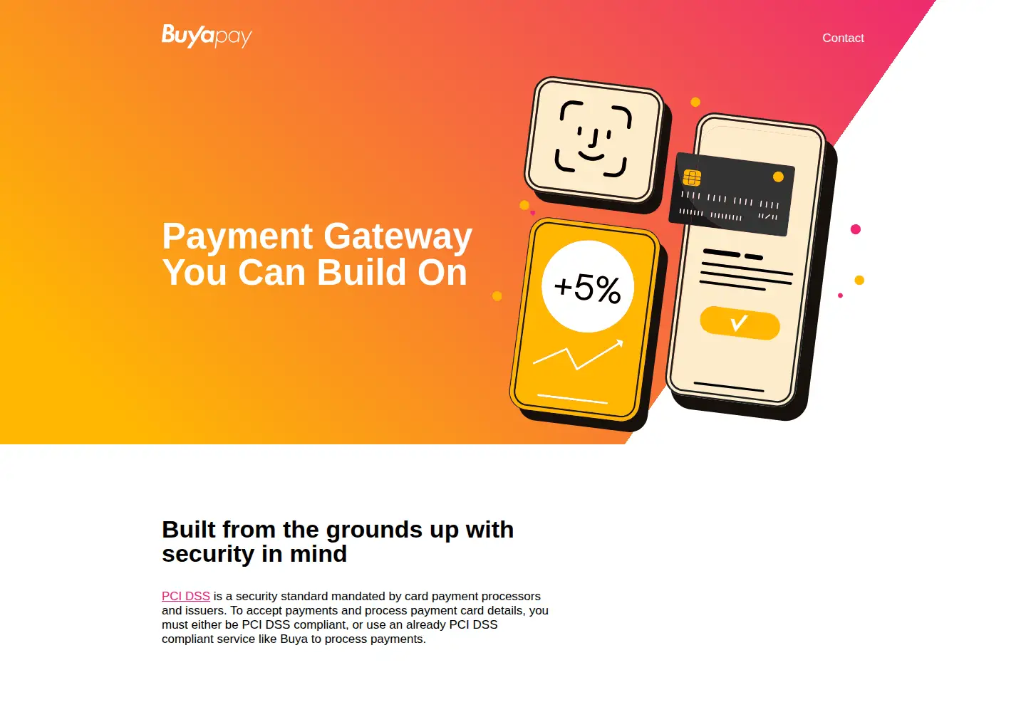 Captured homepage of getbuya.com in the current scan