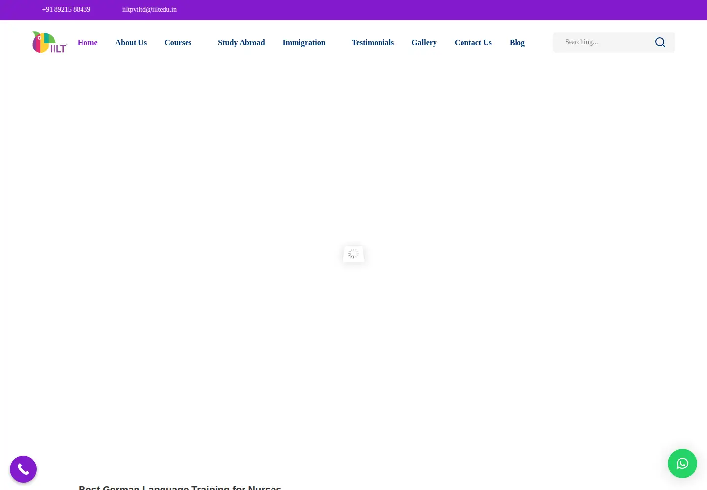 Screenshot of iiltedu.com