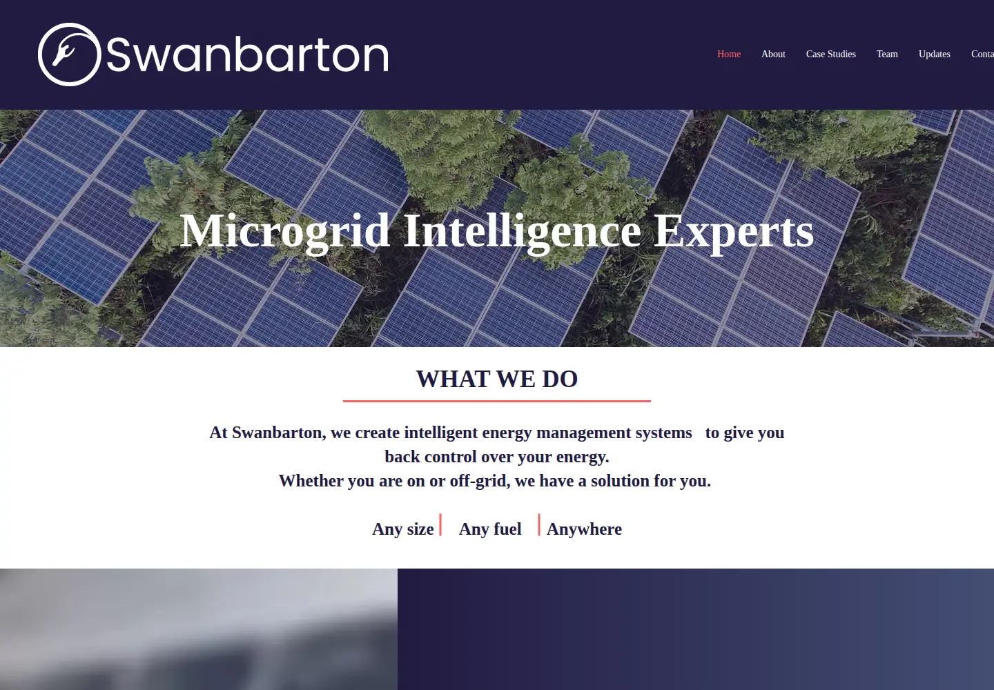Screenshot of swanbarton.com