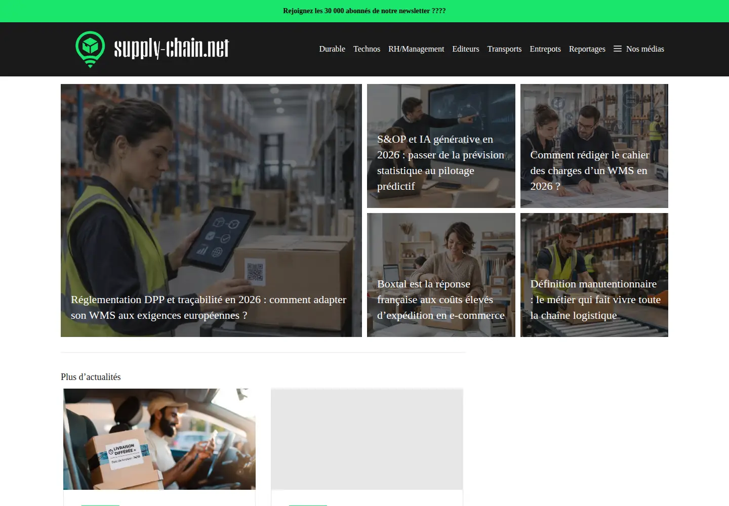 Screenshot of supply-chain.net