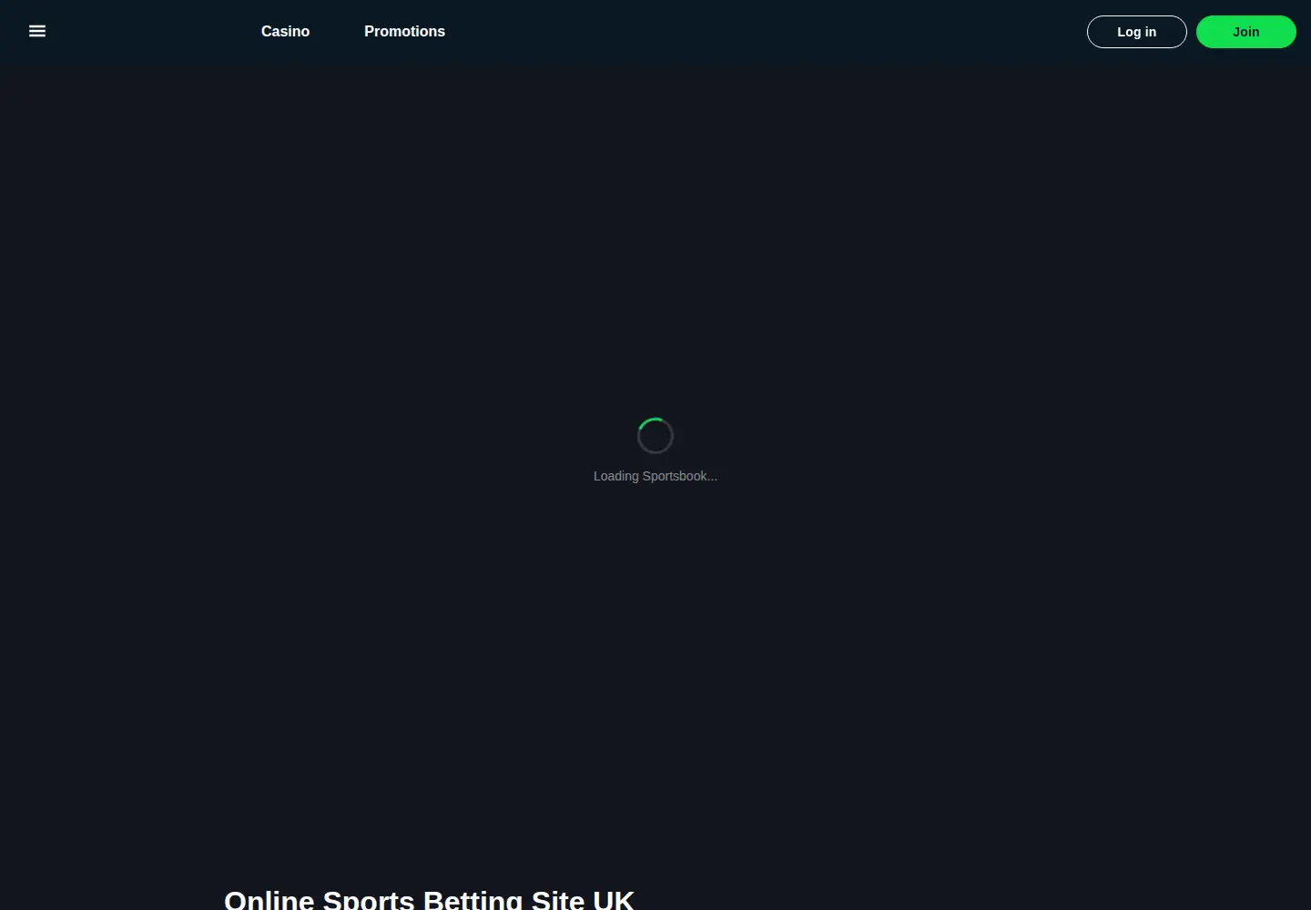Captured homepage of bet442.co.uk in the current scan