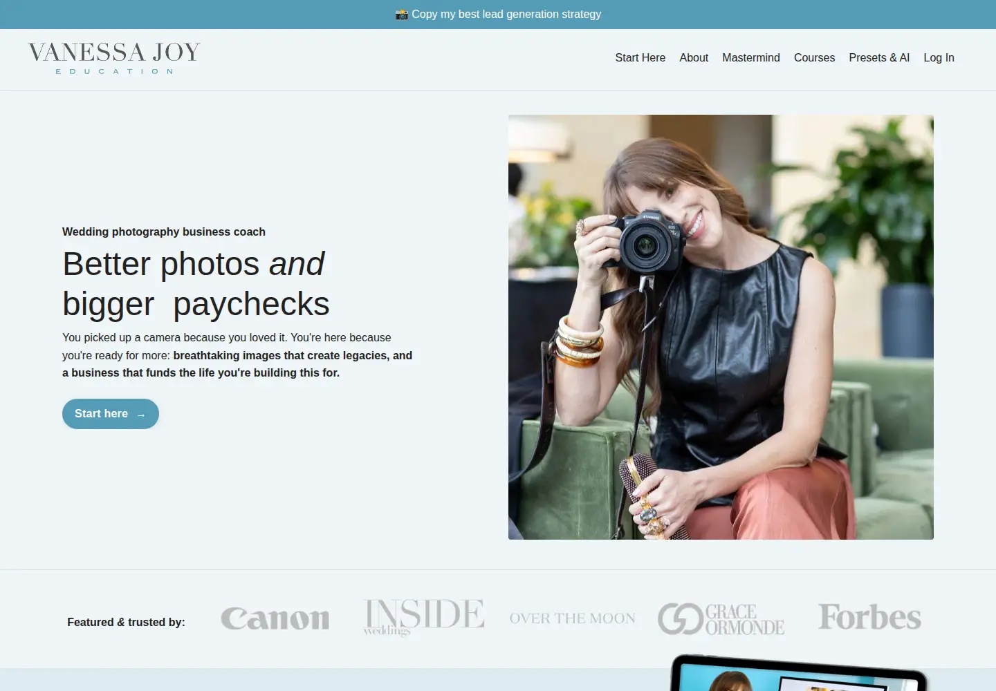Captured homepage of breatheyourpassion.com in the current scan