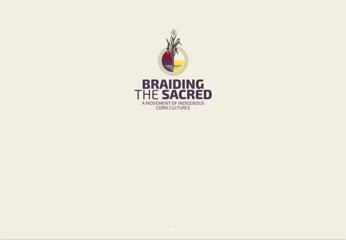 Screenshot of braidingthesacred.org
