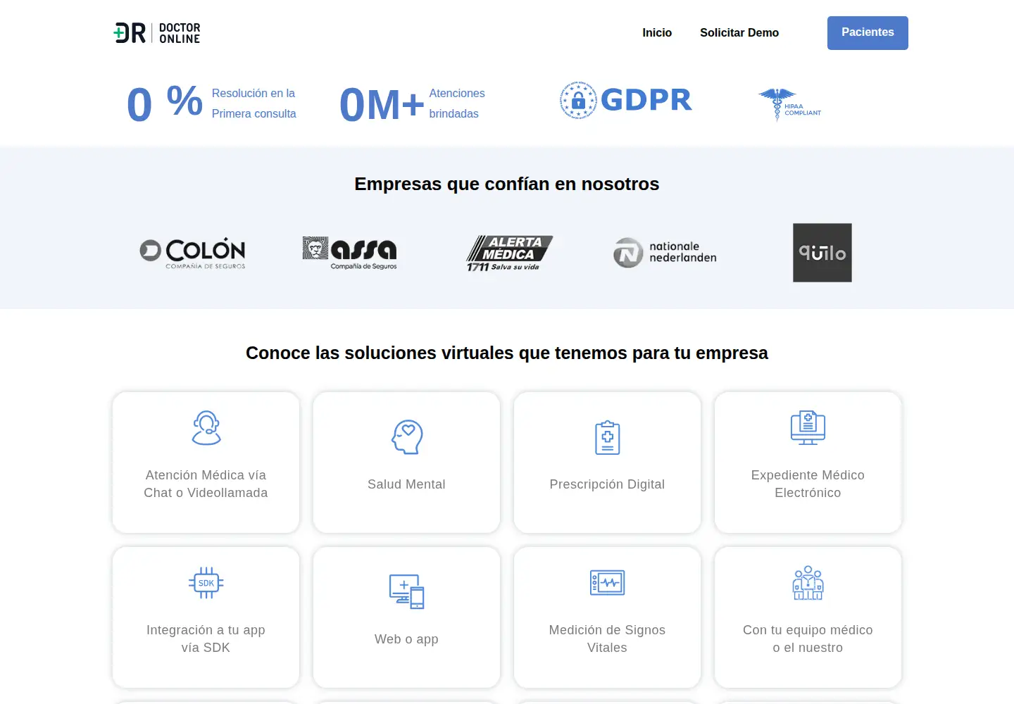Screenshot of doctor-online.co