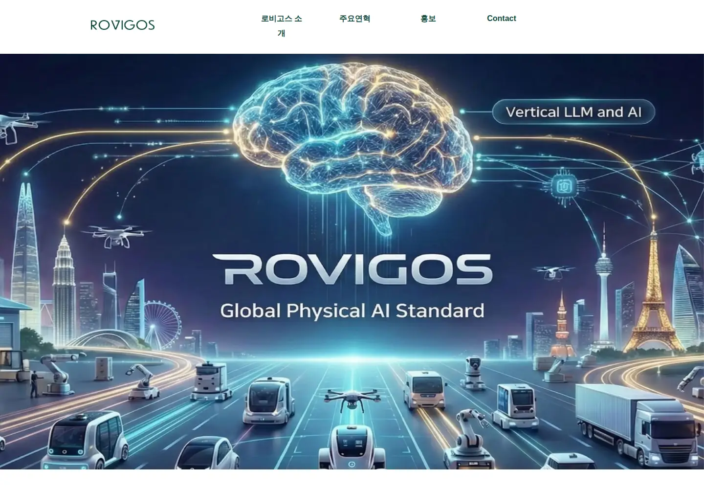 Captured homepage of rovigos.com in the current scan