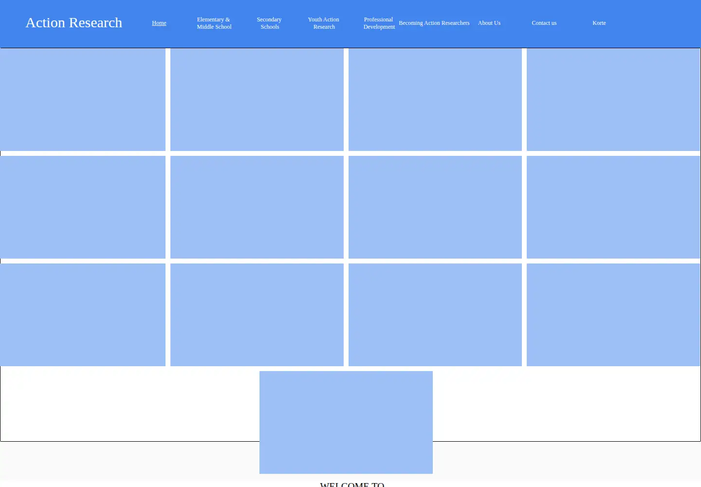 Screenshot of iearnactionresearch.org