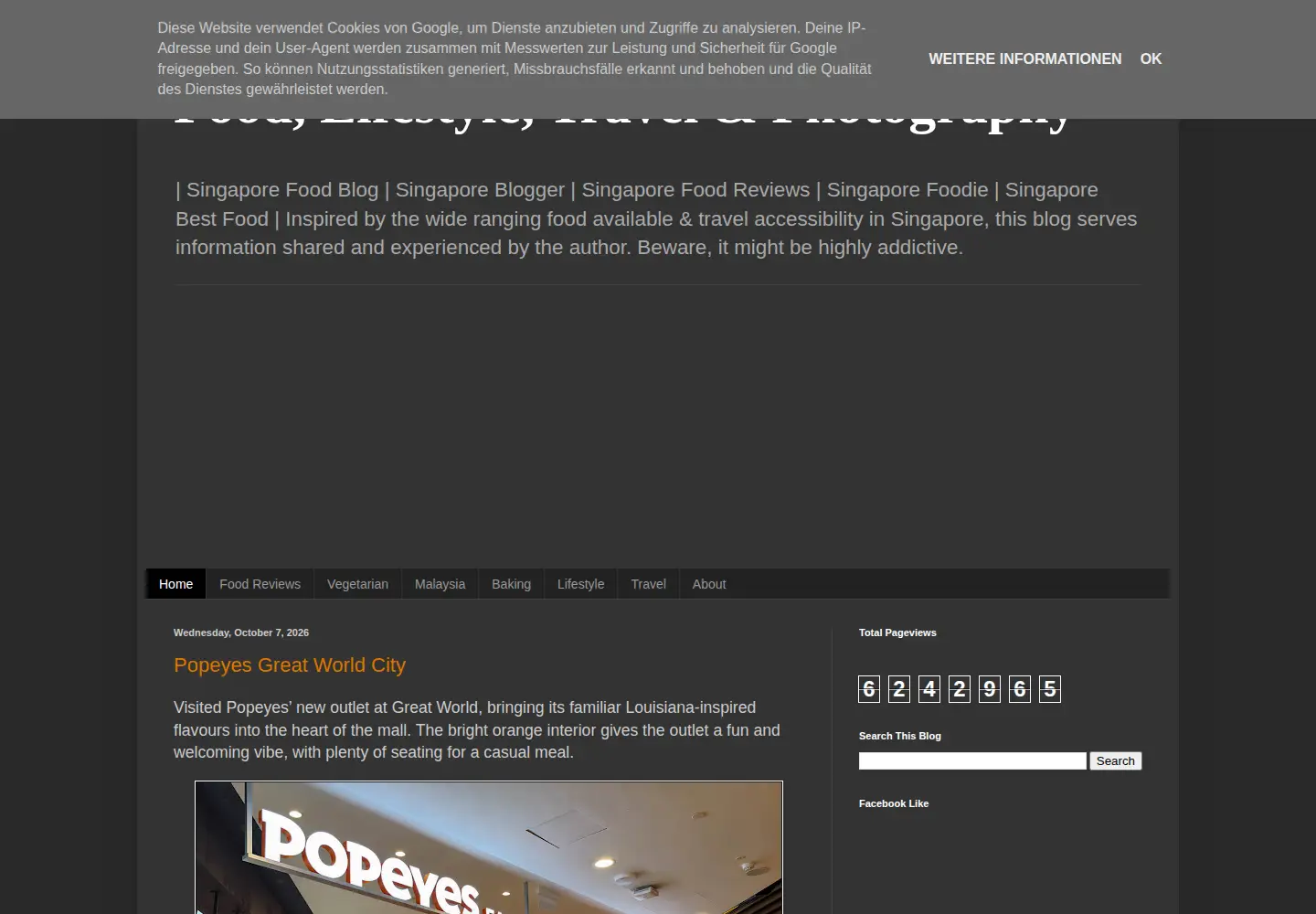 Screenshot of umakemehungry.com