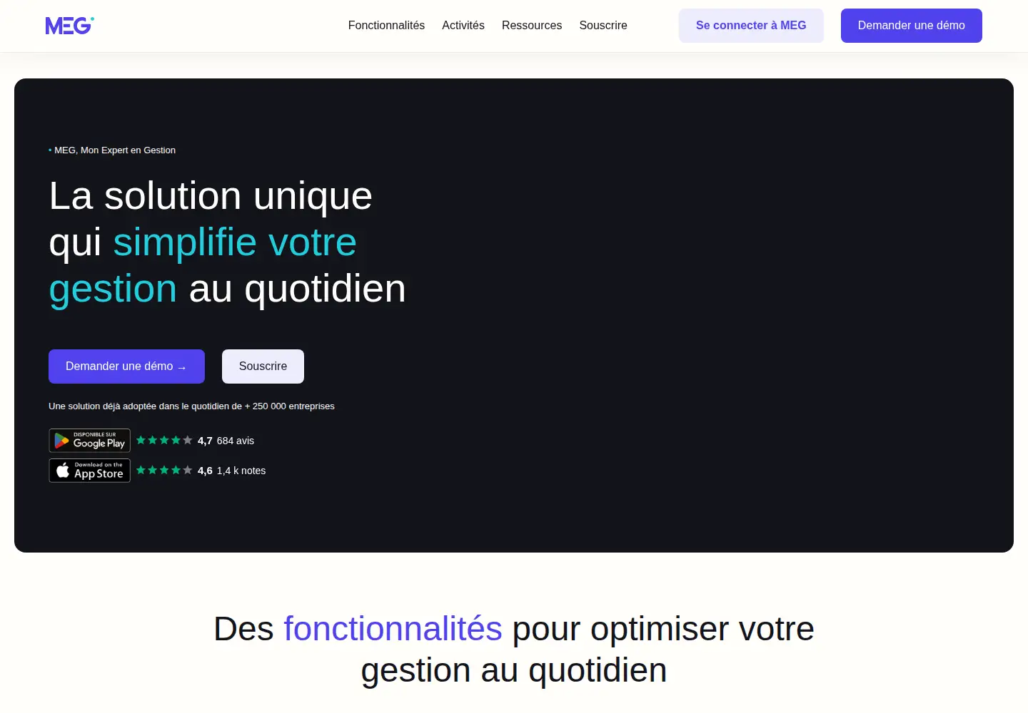 Captured homepage of mon-expert-en-gestion.com in the current scan