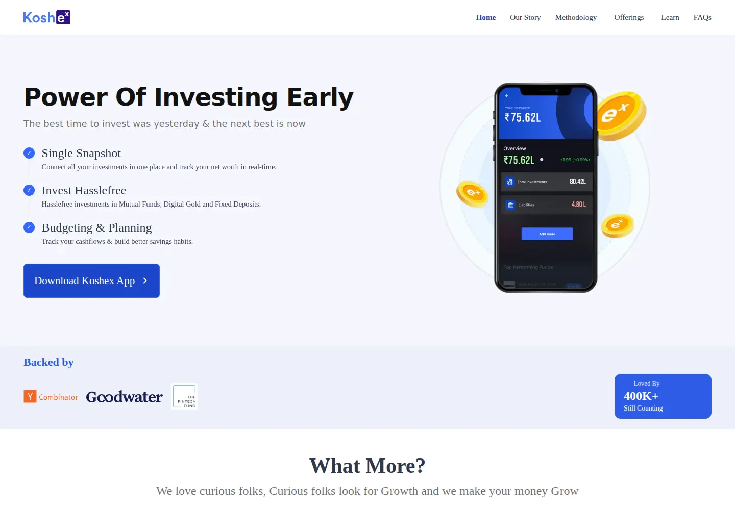 Screenshot of koshex.com