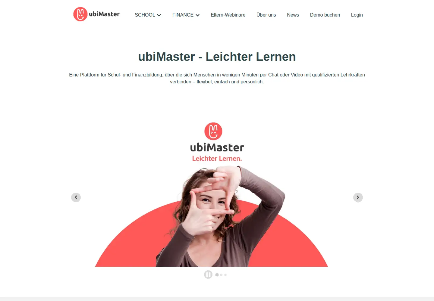 Screenshot of ubimaster.com