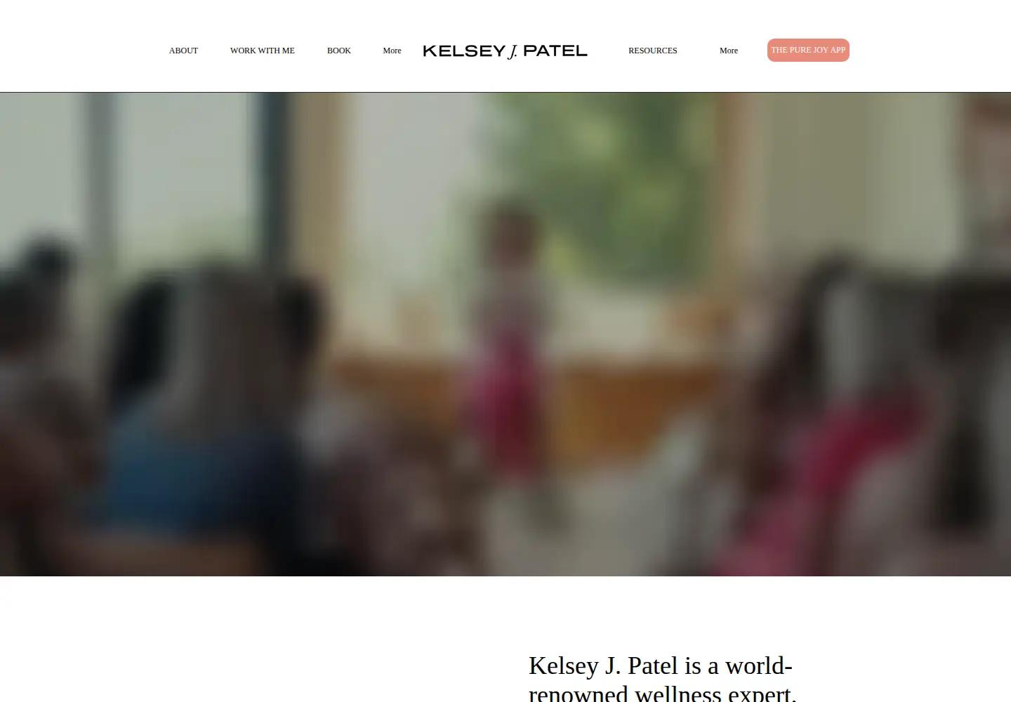 Screenshot of kelseyjpatel.com