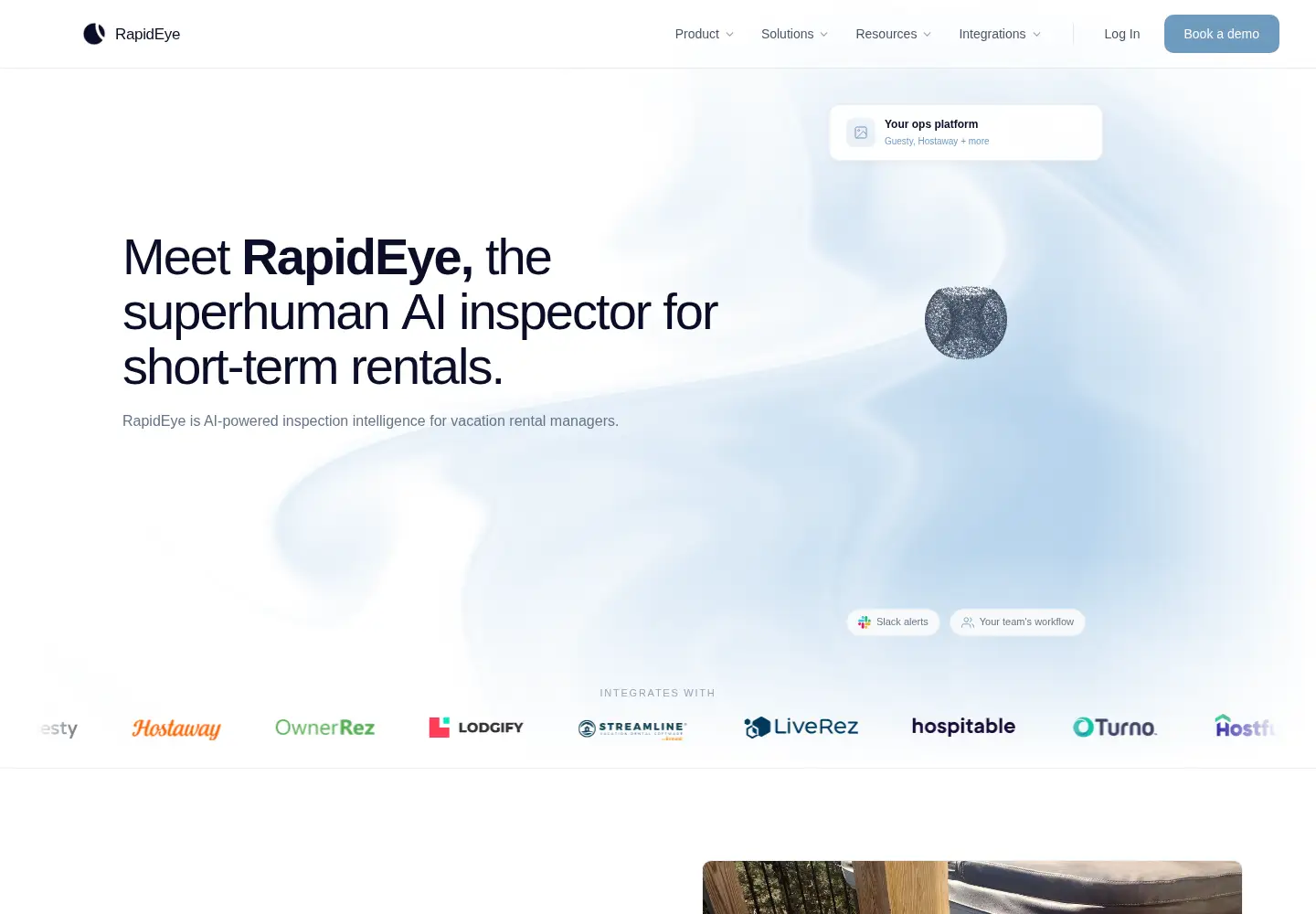 Screenshot of rapideyeinspections.com