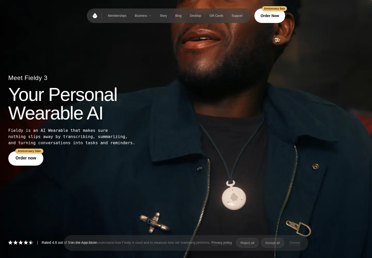 Screenshot of fieldy.ai
