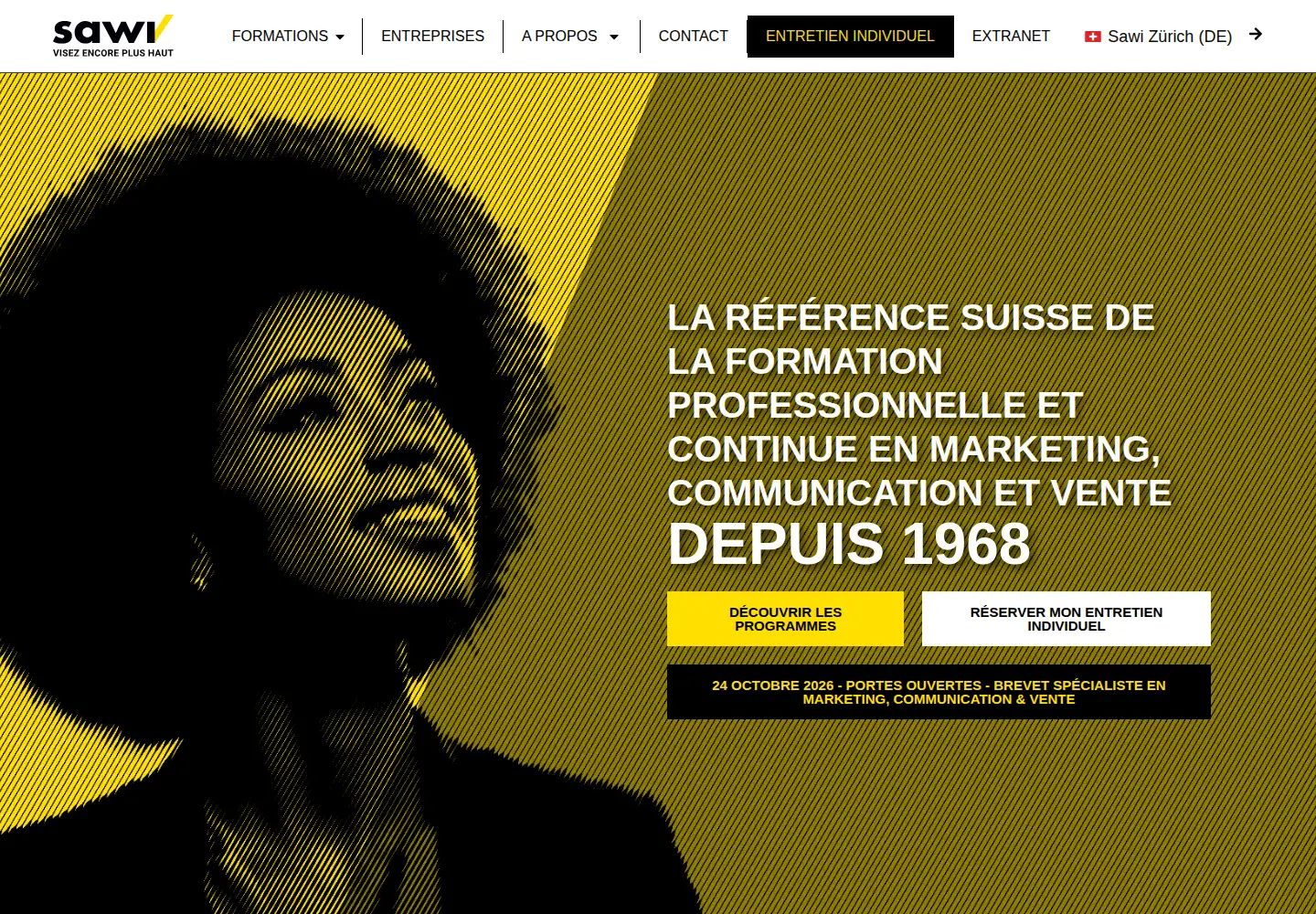 Screenshot of sawi.com