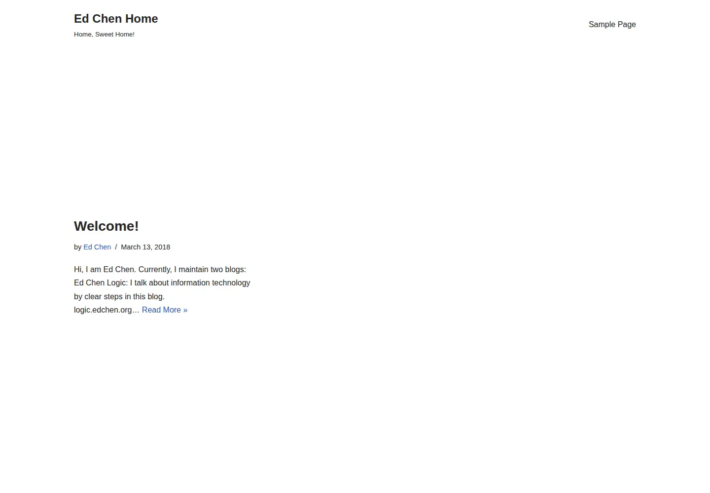 Screenshot of edchen.org