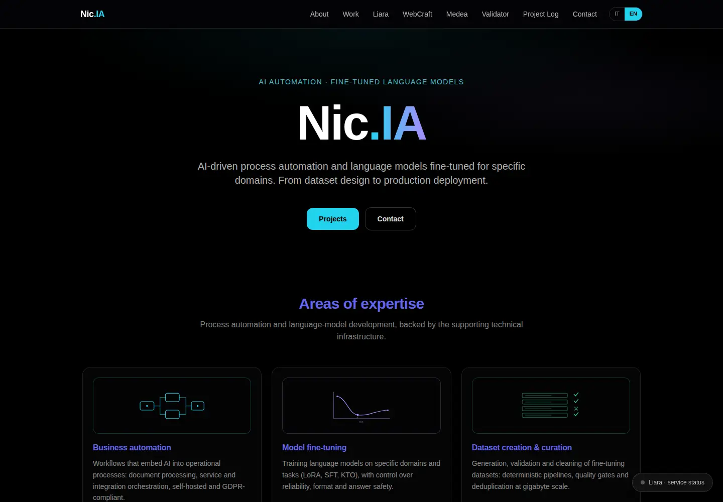 Captured homepage of nothumanallowed.com in the current scan
