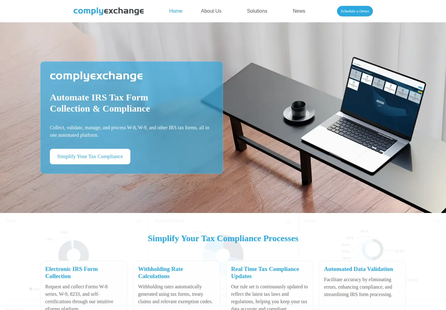 Screenshot of complyexchange.com