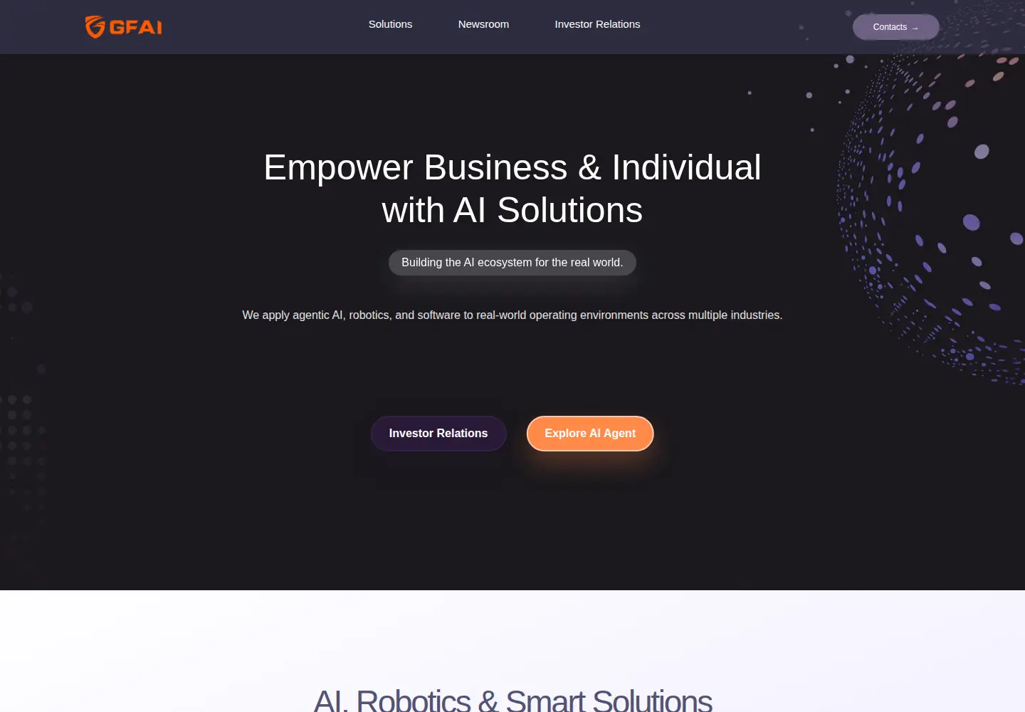 Screenshot of guardforceai.com
