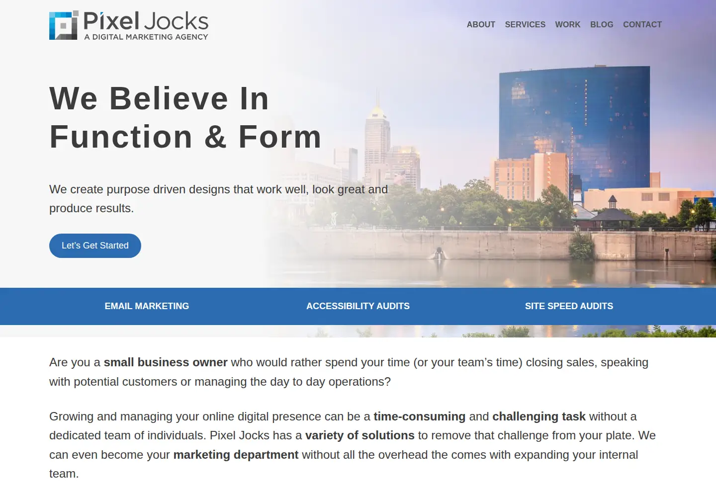 Screenshot of brettatkin.com