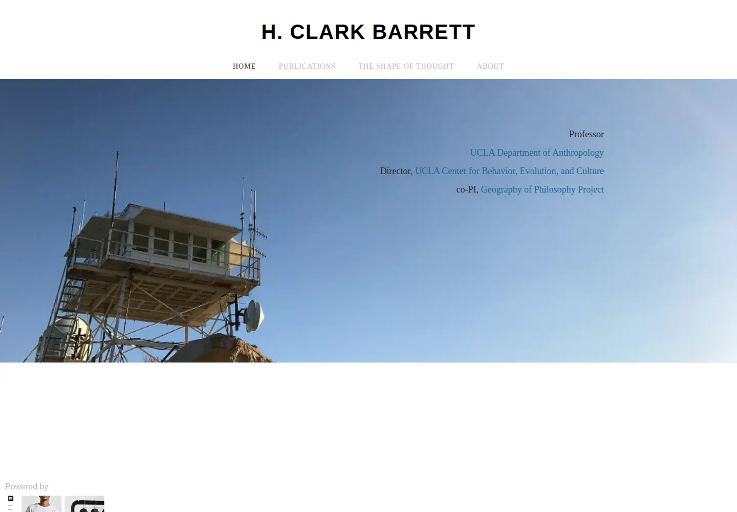 Screenshot of hclarkbarrett.com
