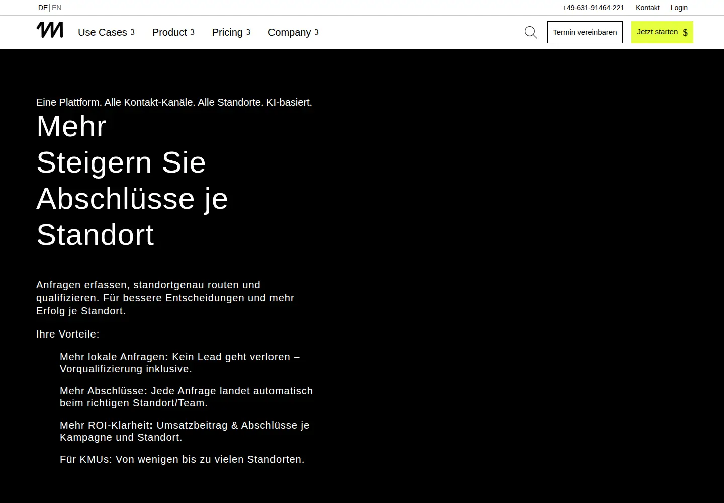 Captured homepage of matelso.com in the current scan