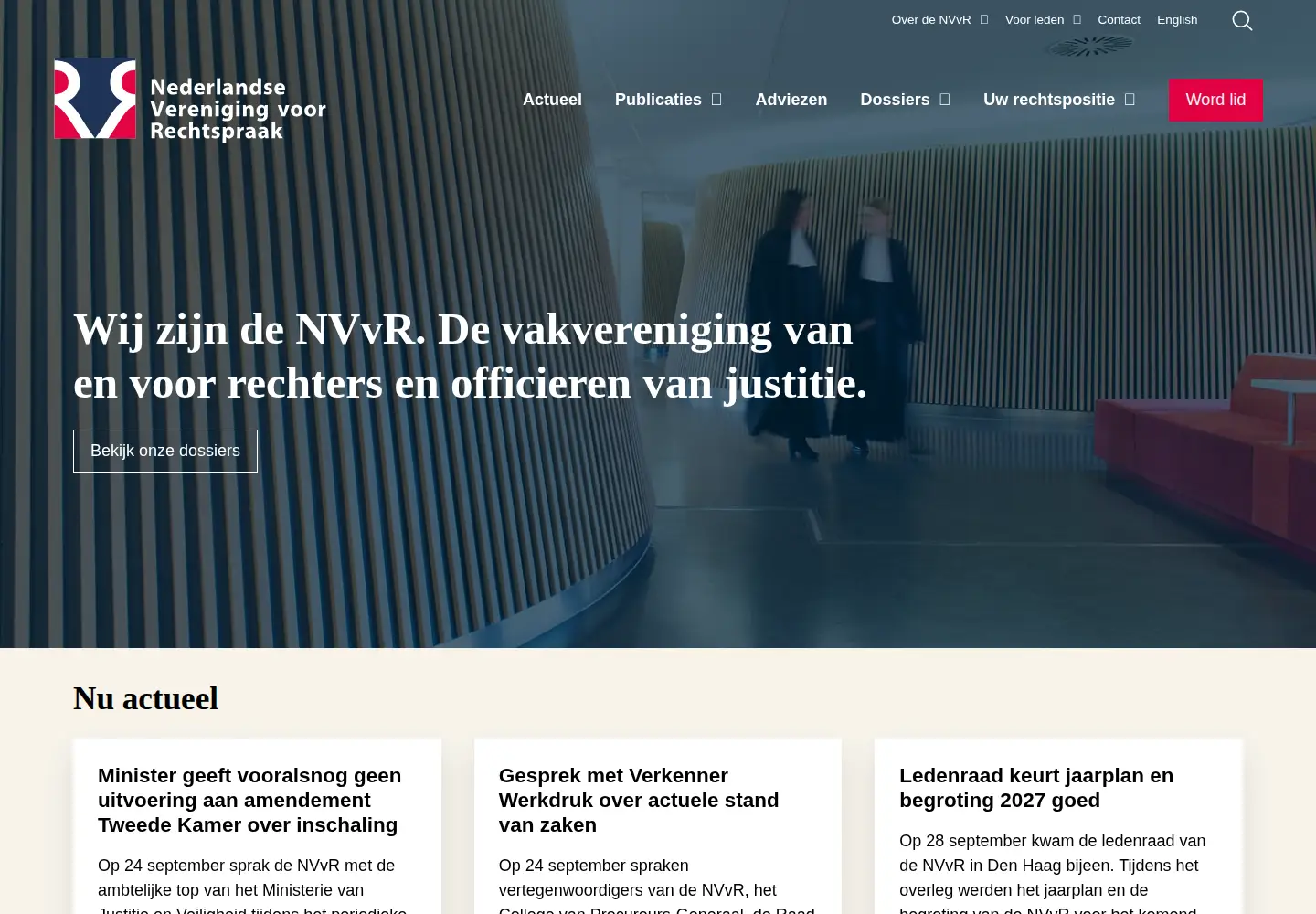 Screenshot of nvvr.org