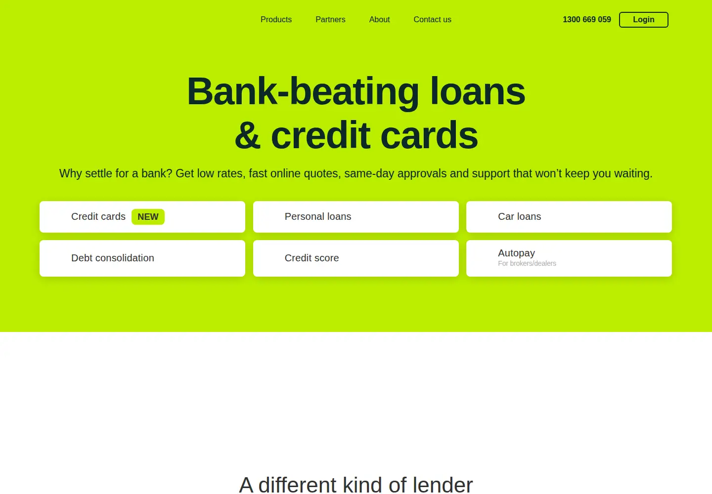 Screenshot of moneyme.com.au
