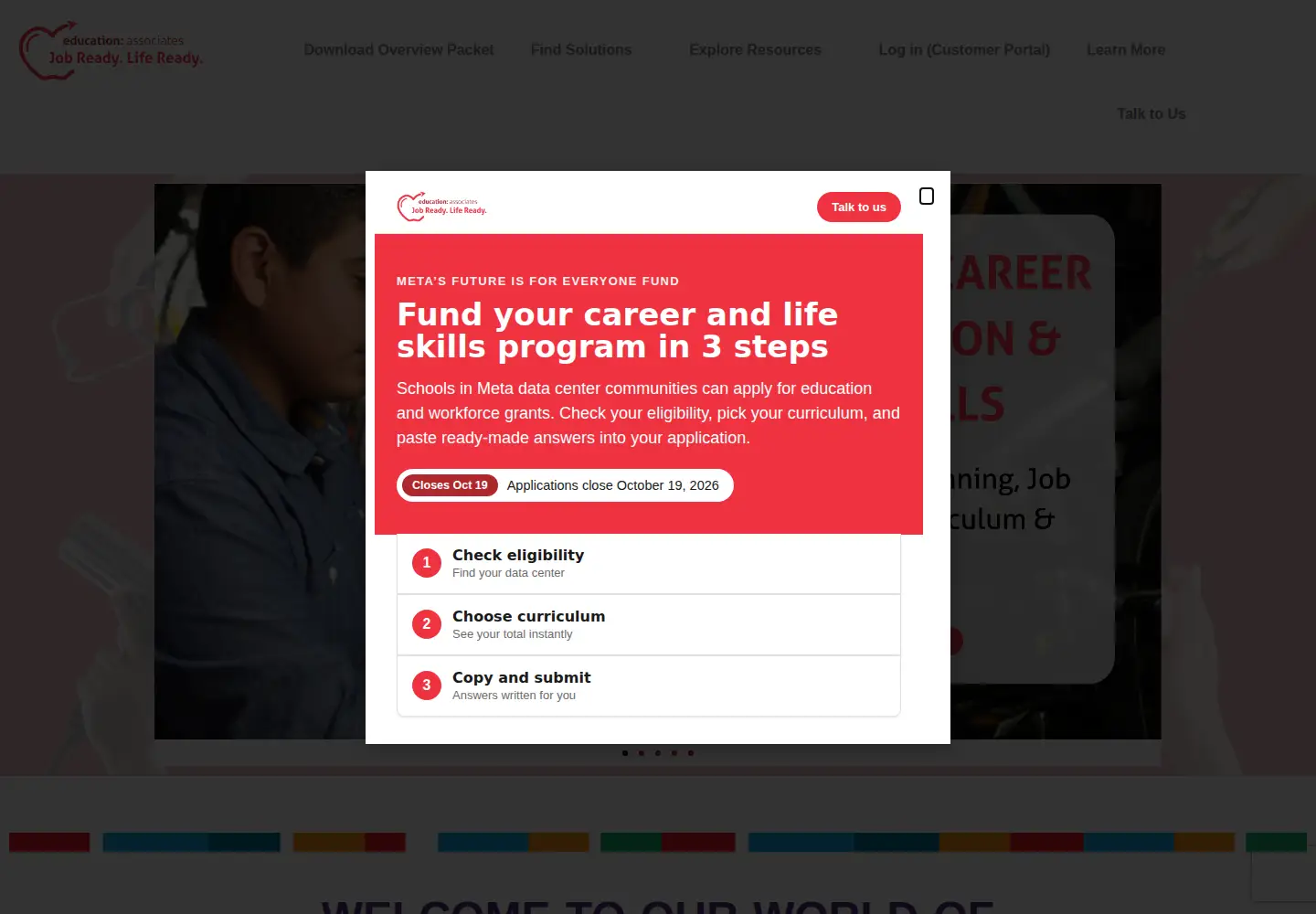 Screenshot of educationassociates.com