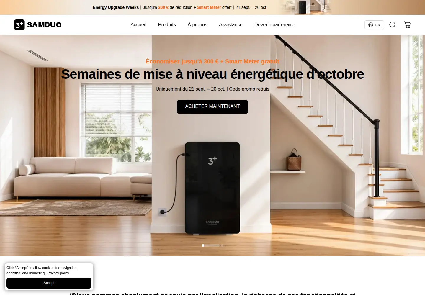 Screenshot of samduo.com