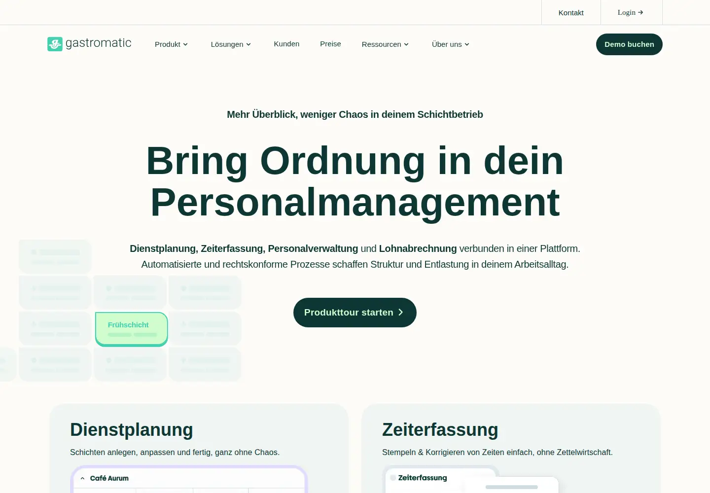 Screenshot of gastromatic.com