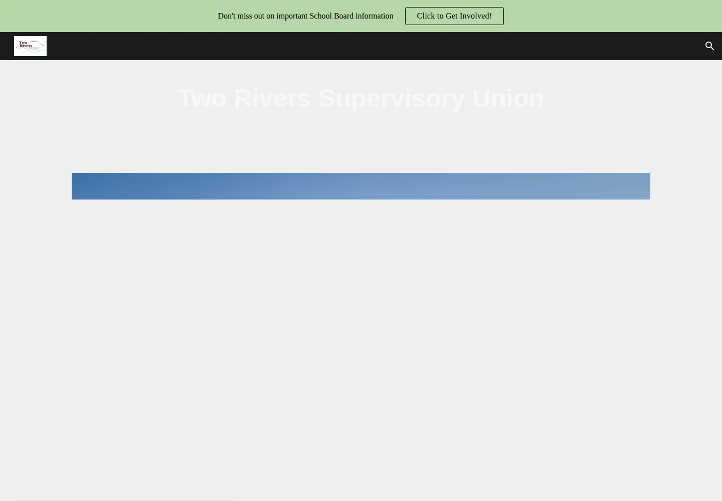 Captured homepage of trsu.org in the current scan