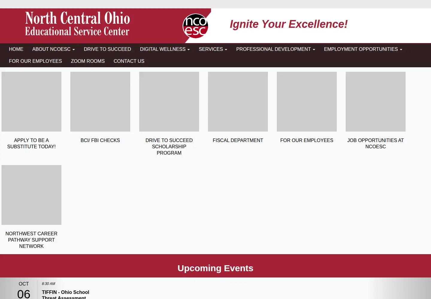 Screenshot of ncoesc.org