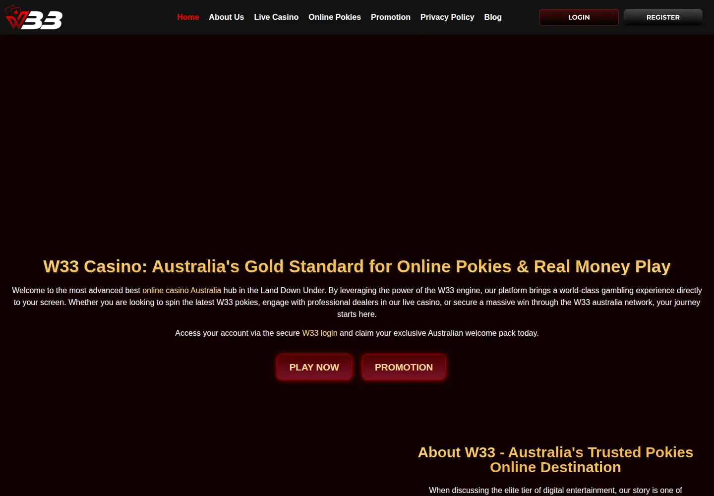 Screenshot of w33au.net