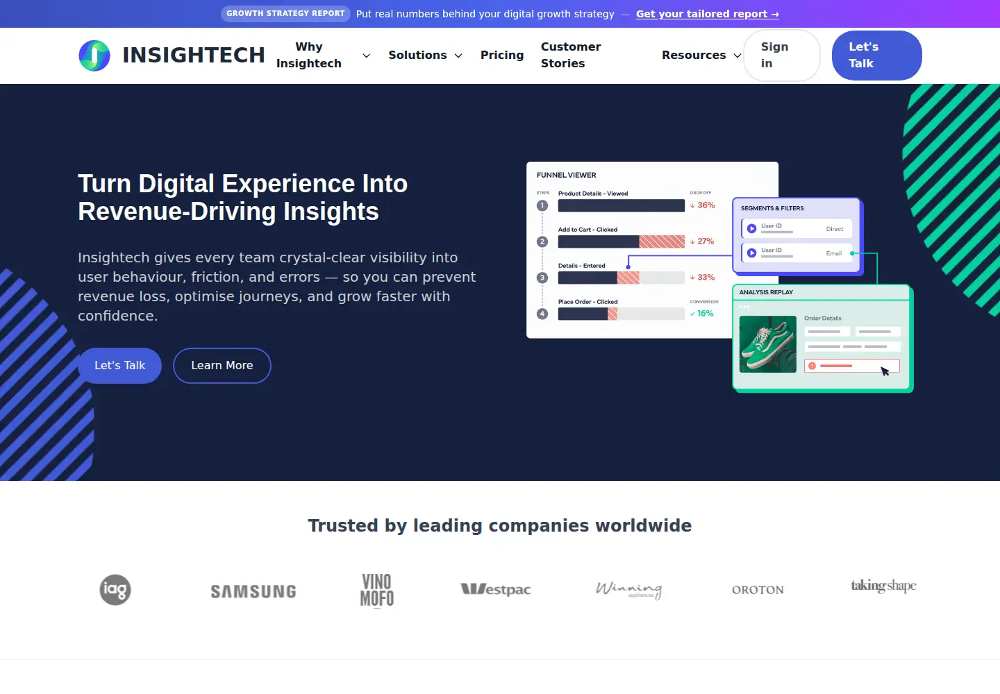 Screenshot of insightech.com