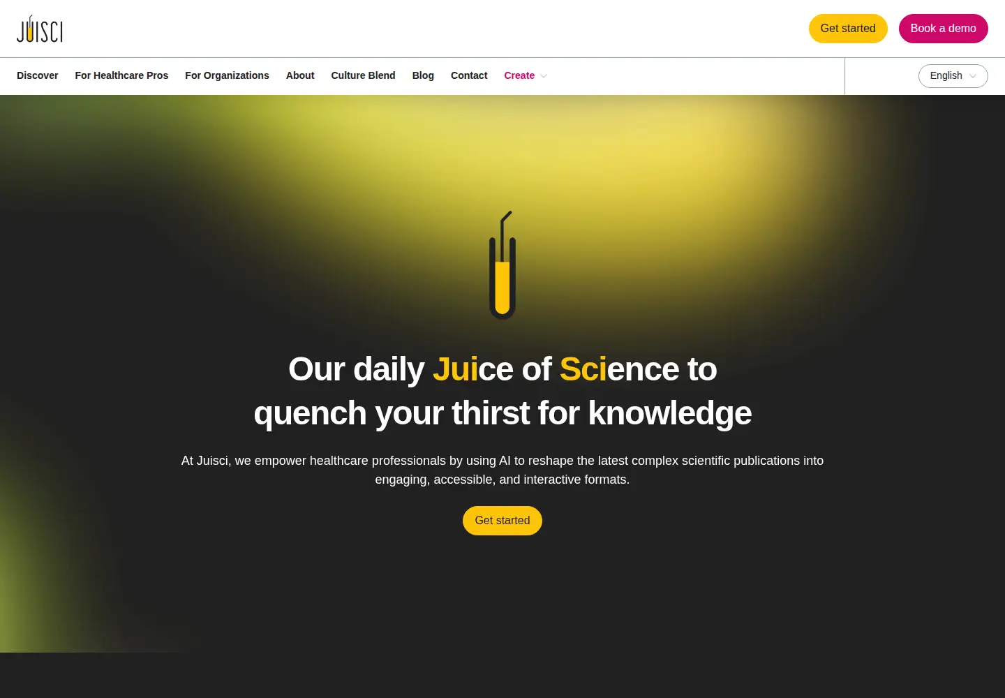 Screenshot of juisci.com