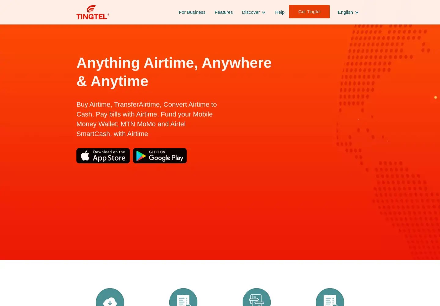 Screenshot of tingtel.com