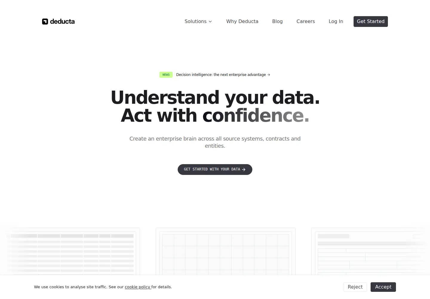Screenshot of deducta.ai