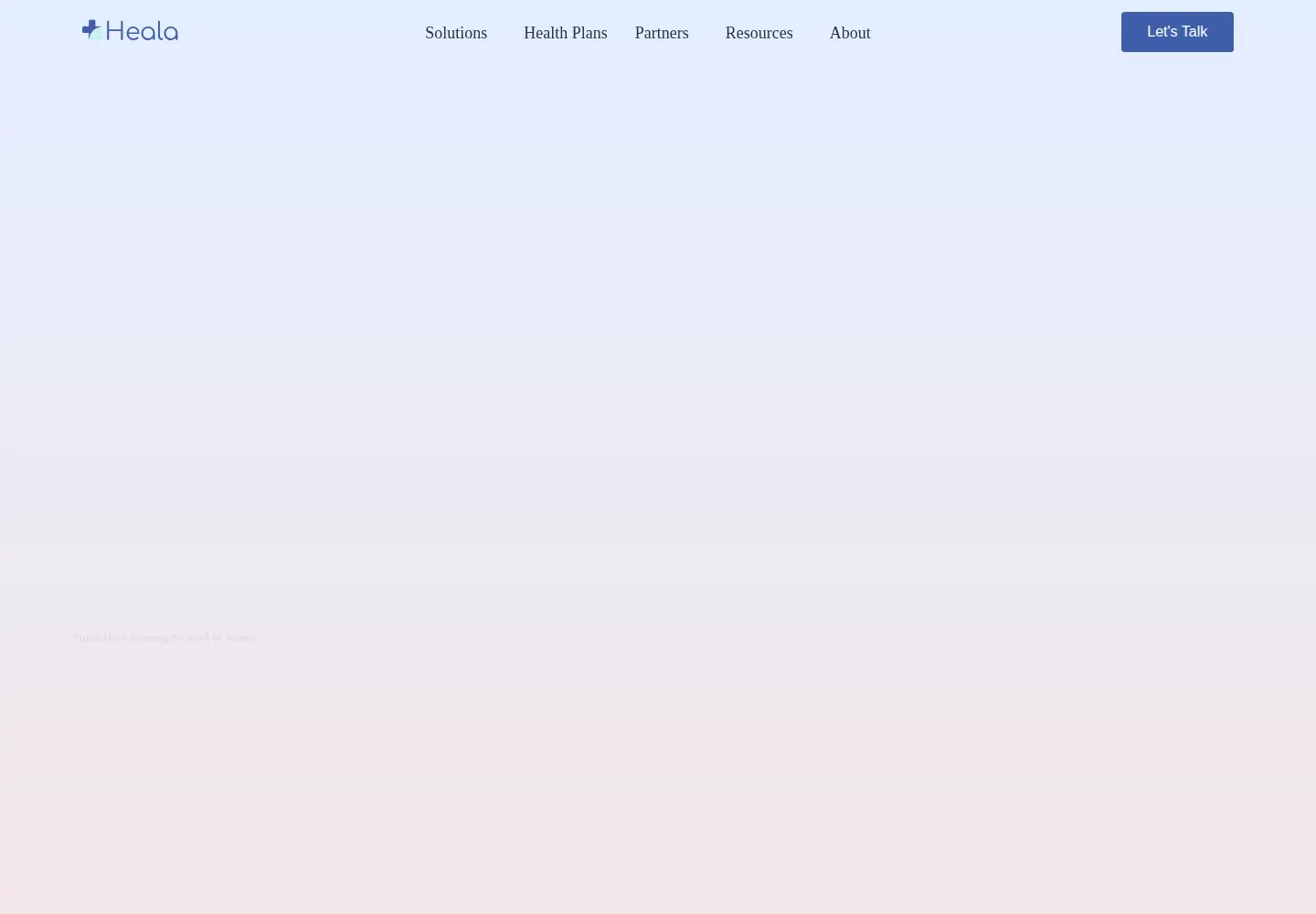 Screenshot of heala.ng